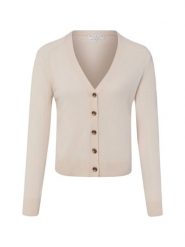 Marie Lund sweter z czystego kaszmiru Kobiety Kaszmir beżowy, XXL. Brązowe swetry Marie Lund, xxl, bez wzorów, z kaszmiru, biznesowe, bez ramiączek. Za 799.95 zł.