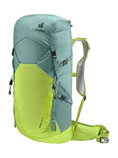 Deuter Plecak turystyczny "Speed Lite 30" w kolorze zielonym - 28 x 64 x 22 cm rozmiar: onesize. Zielone plecaki Deuter, bez wzorów, z materiału, na ramię, bez dodatków. Za 397.83 zł.