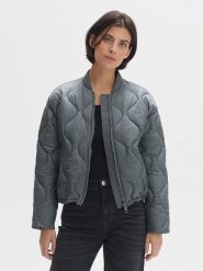 OPUS Kurtka pikowana w kolorze ciemnozielonym rozmiar: 42. Zielone kurtki Opus, bez wzorów, bez kaptura. Za 205.45 zł.