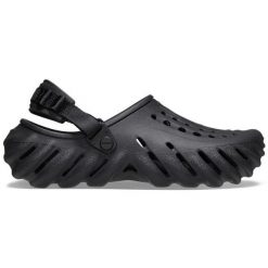 Tenisówki Crocs Model 153003 Kolor Czarny. Czarne trampki Crocs, bez wzorów, z gumy, sportowe, bez zapięcia. Za 288.00 zł.