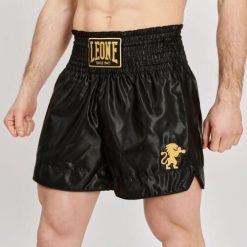 Szorty bokserskie Montana Basic 2. Czarne szorty LEONE 1947, bez wzorów, sportowe. Za 194.00 zł.