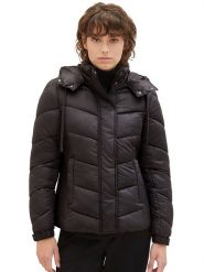 Tom Tailor Kurtka zimowa w kolorze czarnym rozmiar: 3XL. Czarne kurtki Tom Tailor, na zimę, xl, bez wzorów, bez kaptura. Za 220.30 zł.