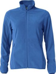 Clique Damska Kurtka Micro Fleece - Anty-pilling, 100% poliester – royal blue. Niebieskie kurtki przejściowe sportowe CLIQUE, s, bez wzorów, z poliesteru, bez kaptura. Za 162.69 zł.
