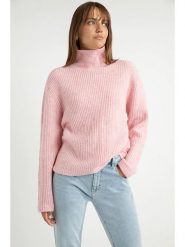 Josephine & Co Sweter "Avalon" w kolorze jasnoróżowym rozmiar: XS. Różowe swetry Josephine & Co, xs, bez wzorów, z wełny, bez ramiączek. Za 274.95 zł.