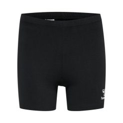 Spodenki Sportowe damskie hummel HM LCORE VOLLEY COTTON HIPSTER. Czarne szorty sportowe Hummel, bez wzorów, na fitness i siłownię. Za 72.00 zł.