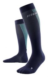 Skarpety kompresyjne damskie sportowe CEP Ultralight wysokie. Szare skarpetki CEP, bez wzorów, z elastanu. Za 199.00 zł.