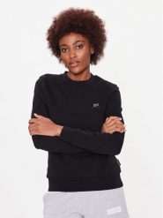 Napapijri Bluza B-Nina NP0A4H85 Czarny Regular Fit. Czarne bluzy Napapijri, l, bez wzorów, z bawełny, bez kaptura. Za 179.99 zł.