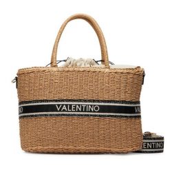 Torebka Valentino. Brązowe torebki klasyczne Valentino, bez wzorów, boho, bez dodatków. Za 719.99 zł.