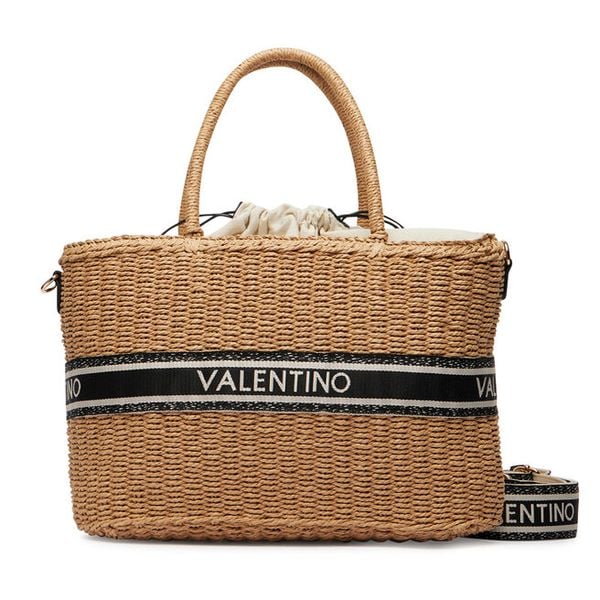 Torebka Valentino. Brązowe torebki klasyczne Valentino, bez wzorów, boho, bez dodatków. Za 611.99 zł.