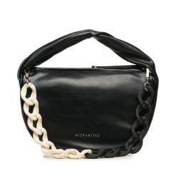 Torebka Hispanitas. Czarne torebki klasyczne Hispanitas, bez wzorów, klasyczne, bez dodatków. Za 649.99 zł.