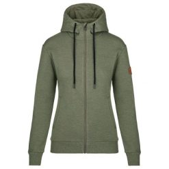 Bluza bawełna damska Kilpi Leines. Zielone bluzy z kapturem Kilpi, xs, bez wzorów, z bawełny, z kapturem. Za 189.67 zł.