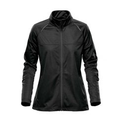 Kurtka Damska Greenwich Soft Shell. Czarne kurtki STORMTECH, m, bez wzorów, bez kaptura. Za 315.99 zł.