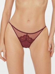Calvin Klein Underwear Figi klasyczne 000QF7503E Bordowy. Czerwone figi Calvin Klein Underwear, bez wzorów, z syntetyku. Za 139.99 zł.