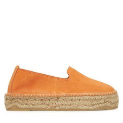 Espadryle Manebi. Brązowe espadryle Manebi, bez wzorów, bez obcasa. Za 539.99 zł.