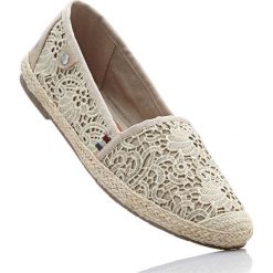 Espadryle Mustang bonprix brunatny. Baleriny marki bonprix. Za 89.99 zł.