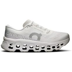 Buty do biegania damskie On Cloudmonster. Białe buty do biegania On, bez wzorów, z materiału, bez zapięcia, do biegania. Za 1,266.00 zł.