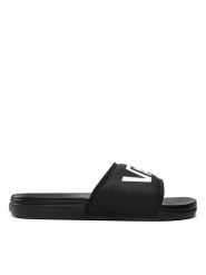 Vans Klapki La Costa Slide-On VN0A5HF5IX61 Czarny. Czarne klapki Vans, bez wzorów, z materiału, sportowe, bez obcasa, bez zapięcia. Za 129.99 zł.