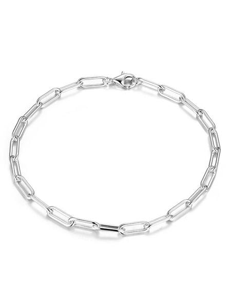 Eclat d'Argent Srebrna bransoletka rozmiar: onesize. Szare bransoletki Eclat d'Argent, srebrne. Za 167.67 zł.