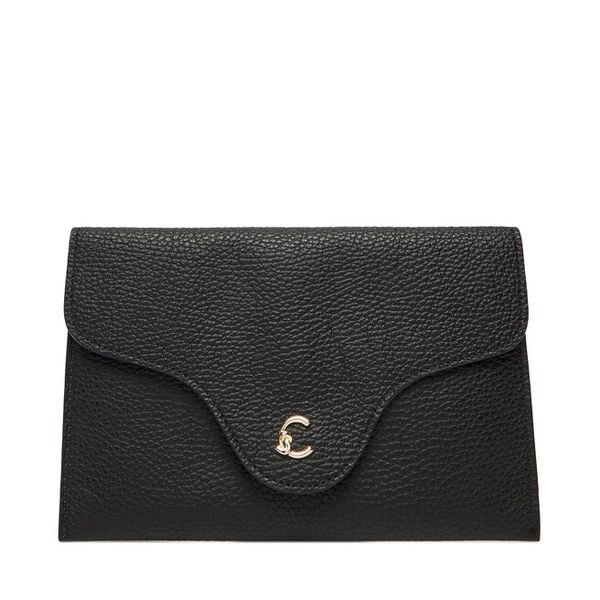 Torebka Coccinelle. Czarne kopertówki Coccinelle, bez wzorów, bez dodatków. Za 309.99 zł.