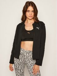 Puma Bluza Evostripe Full-Zip Hoodie 583532 Czarny Regular Fit. Czarne bluzy Puma, xs, bez wzorów, z bawełny, bez ramiączek, bez kaptura. Za 139.99 zł.