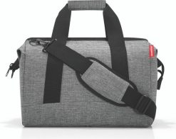 Torba Allrounder M Twist Silver. Szare torby podróżne Reisenthel, bez wzorów. Za 219.00 zł.