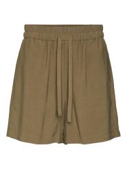 Vero Moda Szorty "Carmen" w kolorze khaki rozmiar: XS. Brązowe szorty Vero Moda, bez wzorów. Za 30.78 zł.