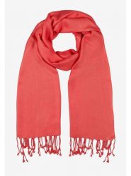More & More Szal w kolorze koralowym rozmiar: onesize. Czerwone szaliki i kominy More & More, bez wzorów, z materiału. Za 39.99 zł.