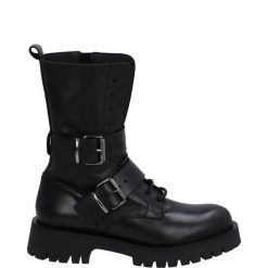 SZTYBLETY DAMSKIE FIONA-M44 SE NER. Botki Venezia, bez wzorów, ze skóry, bez obcasa, bez zapięcia. Za 379.00 zł.