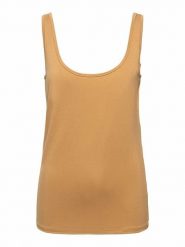 &Co Woman Top "Vesper" w kolorze karmelowym rozmiar: S. Brązowe topy &Co Woman, s, bez wzorów, bez kołnierzyka, bez ramiączek. Za 57.33 zł.