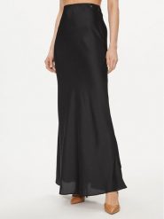 Guess Spódnica maxi Annachiara W4GD12 WD8G2 Czarny Regular Fit. Czarne spódnice Guess, xs, z aplikacjami, z syntetyku, maxi. Za 649.99 zł.