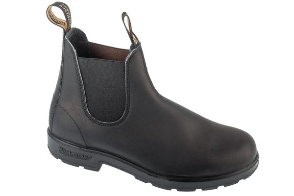 Buty BLUNDSTONE 510BS Czarny. Czarne buty treningowe Blundstone, bez wzorów, z materiału, bez zapięcia, trekkingowe. Za 656.40 zł.