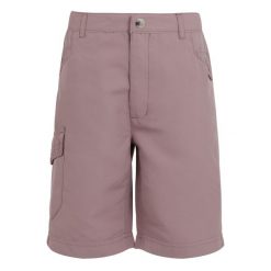 Dziecięce Spodnie Trekkingowe Sorcers II. Fioletowe szorty Regatta, bez wzorów, sportowe. Za 42.99 zł.