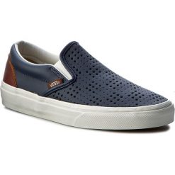 Tenisówki VANS - Classic Slip-On VN0A38F7MU3 (Leather Perf) Dress Blue. Trampki marki Vans. W wyprzedaży za 229.00 zł.