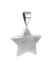 Nenalina Damski wisior gwiazda matowa ze srebra próby 925 Sterling Silver Naszyjniki 1 ct. Szare naszyjniki Nenalina, z materiału, srebrne. Za 279.19 zł.