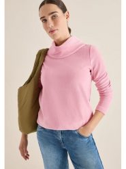 Cecil Bluza w kolorze jasnoróżowym rozmiar: XS. Różowe bluzy bez kaptura Cecil, xs, bez wzorów, bez kaptura, na golfa. Za 118.01 zł.