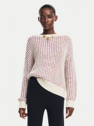 Desigual Sweter Whitehorse 24WWJF34 Écru Regular Fit. Swetry Desigual, xl, bez wzorów, z syntetyku, bez ramiączek. Za 259.99 zł.