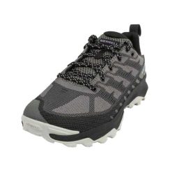 Buty Damskie. Szare trekkingi Merrell, bez wzorów, bez zapięcia, trekkingowe. Za 451.99 zł.