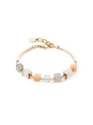 COEUR DE LION Bransoletka z kryształami Swarovski rozmiar: onesize. Brązowe bransoletki COEUR DE LION, z agatem, ze stali. Za 335.82 zł.