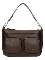 Wojas Skórzany shopper bag w kolorze brązowym - 42 x 23 x 8 cm rozmiar: onesize. Brązowe shopper bag Wojas, bez wzorów, z materiału, na ramię, bez dodatków. Za 319.99 zł.