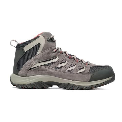 Buty trekkingowe damskie Columbia Crestwood Mid Waterproof. Buty trekkingowe Columbia, bez wzorów, z materiału, za kostkę, bez zapięcia, trekkingowe. Za 473.99 zł.