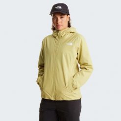 THE NORTH FACE Kurtka przeciwdeszczowa damska W Quest Mono Jacket pear-S. Zielone kurtki przeciwdeszczowe The North Face, l, bez wzorów, z materiału, bez kaptura, trekkingowe. Za 530.60 zł.