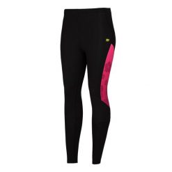 Legginsy do biegania damskie EXTREME HOBBY FLOWERS. Czerwone legginsy EXTREME HOBBY, bez wzorów, z dzianiny, sportowe. Za 209.00 zł.