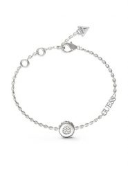 Guess Bransoletka JUBB04 594JW Srebrny. Szare bransoletki Guess, metalowe. Za 160.00 zł.