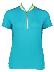 CMP Koszulka kolarska w kolorze turkusowym rozmiar: 34. Niebieskie t-shirty sportowe CMP, bez wzorów, z materiału, bez ramiączek, rowerowe. Za 78.47 zł.