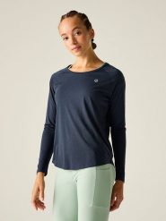 Dare 2b Koszulka funkcyjna "Nimble" w kolorze granatowym rozmiar: 38. Niebieskie t-shirty sportowe Dare 2b, bez wzorów, z materiału, bez ramiączek, outdoorowe. Za 83.03 zł.