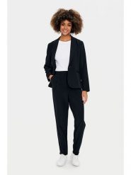 SAINT TROPEZ Spodnie w kolorze czarnym rozmiar: S. Czarne spodnie materiałowe Saint Tropez, bez wzorów, z materiału. Za 104.99 zł.