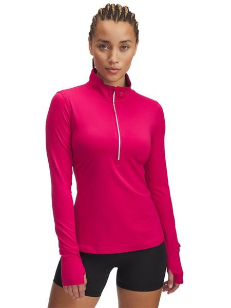 Under Armour Koszulka sportowa w kolorze różowym rozmiar: S. Różowe t-shirty sportowe Under Armour, s, bez wzorów, z materiału, bez ramiączek, outdoorowe. Za 153.71 zł.