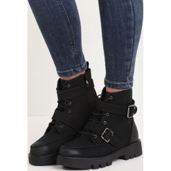 Czarne Zamszowe Botki Treat Better. Botki marki Born2be. Za 59.99 zł.