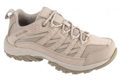 Buty trekkingowe damskie, Crestwood. Brązowe trekkingi Columbia, bez wzorów, z materiału, przed kostkę, bez zapięcia, trekkingowe. Za 319.99 zł.