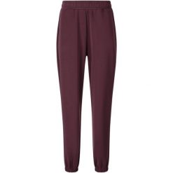 Damskie spodnie dresowe Athlecia Jillnana. Brązowe spodnie dresowe Athlecia, bez wzorów, z dresówki, na fitness i siłownię. Za 285.50 zł.